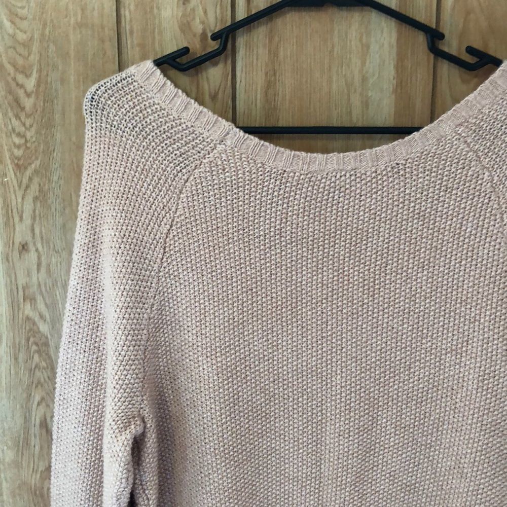 Torrid Blush Pink Knit Love Sweater 1 1X - Picture 10 of 14